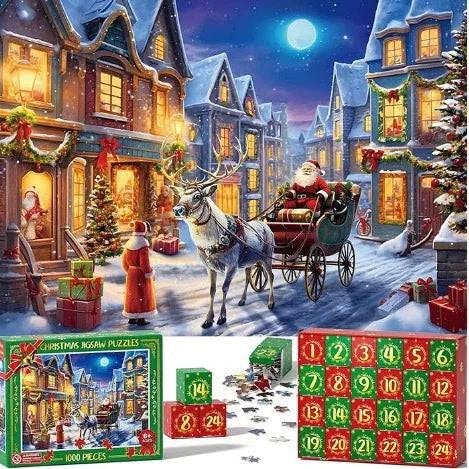 Unveil Holiday Magic with Our Christmas Advent Puzzle – 24 Days of Festive Fun - Home Kartz