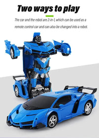 2-in-1 Automatic Transformation Transformer Toy Car : Double the Fun, Double the Excitement! - Home Kartz