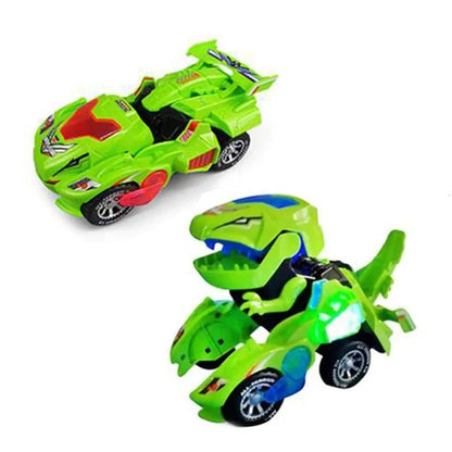 The Ultimate Playtime Revolution: Electric Dinosaur Transformer Toy Car - Home Kartz