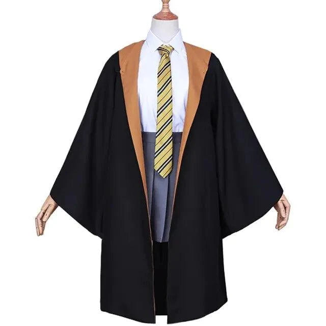 Halloween Wizard School Costume Robe - Authentic Wizard Robe for Parties - Home Kartz