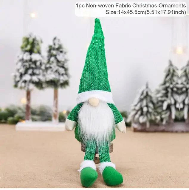 Gnome Christmas Faceless Doll – Whimsical Holiday Decoration for Festive Cheer | Perfect Holiday Gift - Home Kartz