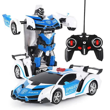Transform Race Car Play with Automatic Action