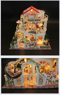 Build Your Own Dream Home - Spark Creativity & Patience with This DIY Wooden Kit!