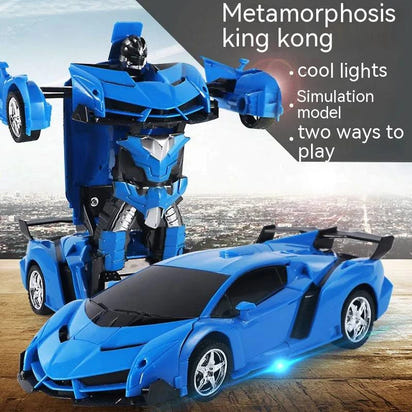 2-in-1 Automatic Transformation Transformer Toy Car : Double the Fun, Double the Excitement! - Home Kartz