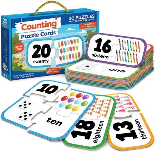 🔢 Number Mastery: 26-Piece Self-Correcting Number Matching Puzzle! 🧩✨