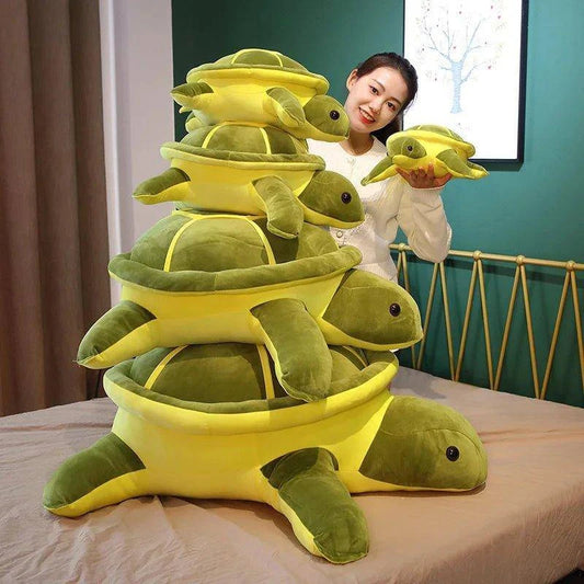 Lovely Tortoise Plush Toy – Ultra-Soft, Huggable Kawaii Animal Plush Toy - Home Kartz