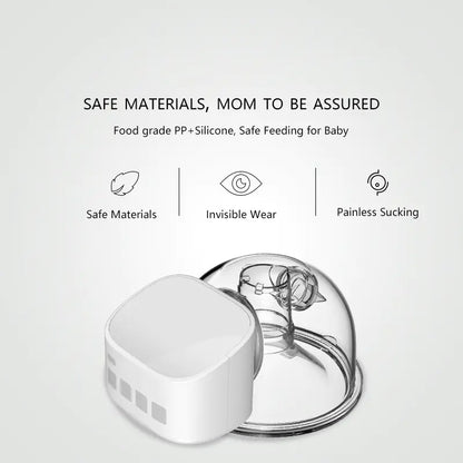 🌟 Empower Your Pumping Journey: Portable USB rechargeable Hands-Free Electric Breast Pump – Your Ultimate Solution for Modern Moms! 🤱✨