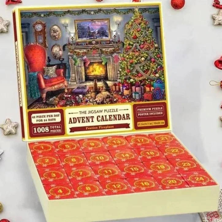 Unveil Holiday Magic with Our Christmas Advent Puzzle – 24 Days of Festive Fun - Home Kartz