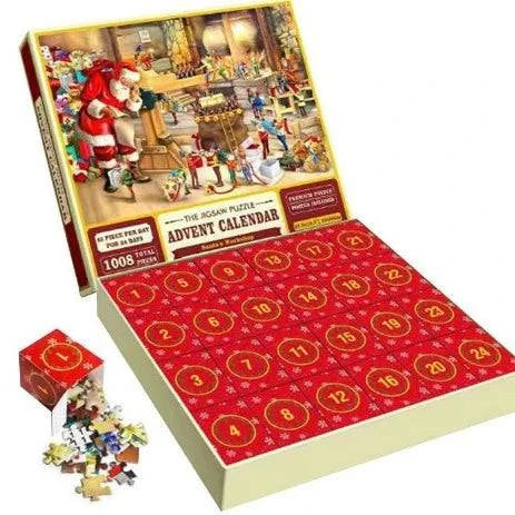 Unveil Holiday Magic with Our Christmas Advent Puzzle – 24 Days of Festive Fun - Home Kartz