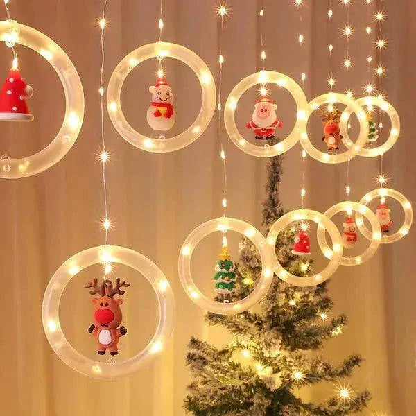 Transform Your Space with Christmas Lights LED Holiday Light – 8 Modes, USB Powered, and Easy Decorating! - Home Kartz
