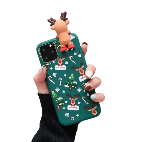 Protect and Celebrate with the Christmas Silicone Phone Case 🎄📱 - Home Kartz