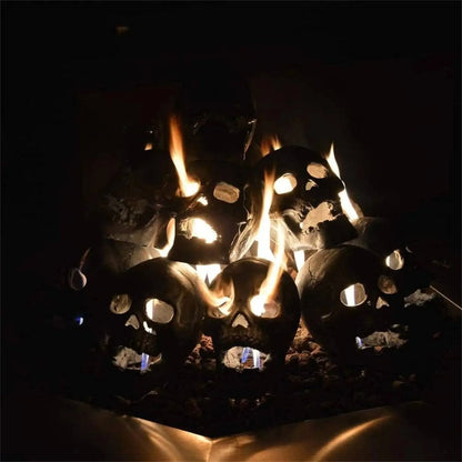 Halloween Fire Pit Skulls – Create Spine-Chilling Thrills at Your Fire Pit! 🎃 - Home Kartz