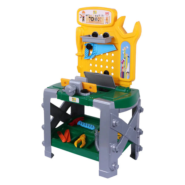 Build Confidence Through Play — A 33-Piece Montessori Tool Bench That Inspires Little Makers to Learn by Doing
