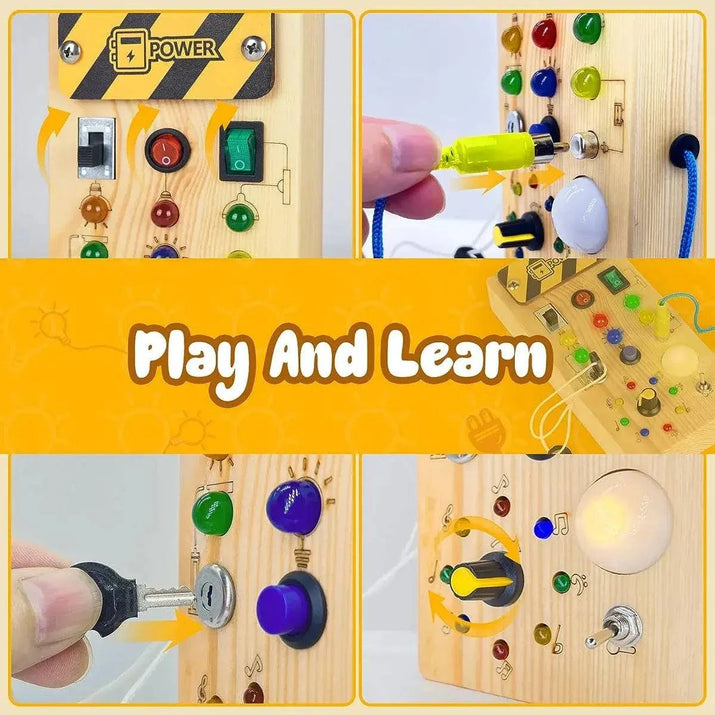 Busy Board Sensory Toy: Unlock Hours of Engaging, Developmental Fun for Kids - Home Kartz