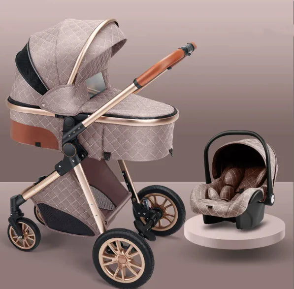 🌟 Elevate Your Strolling Experience: The Stylish High View Stroller That's Light, Foldable & Perfect for Every Adventure! 🌟 - Home Kartz