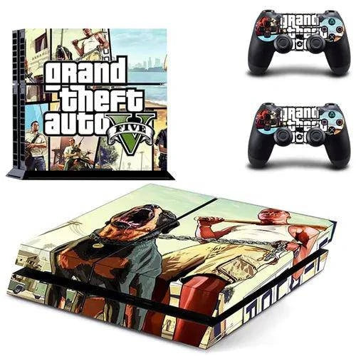 Level Up Your PS4 with Grand Theft Auto V (GTA 5) Skin Sticker Decals! 🚀 - Home Kartz