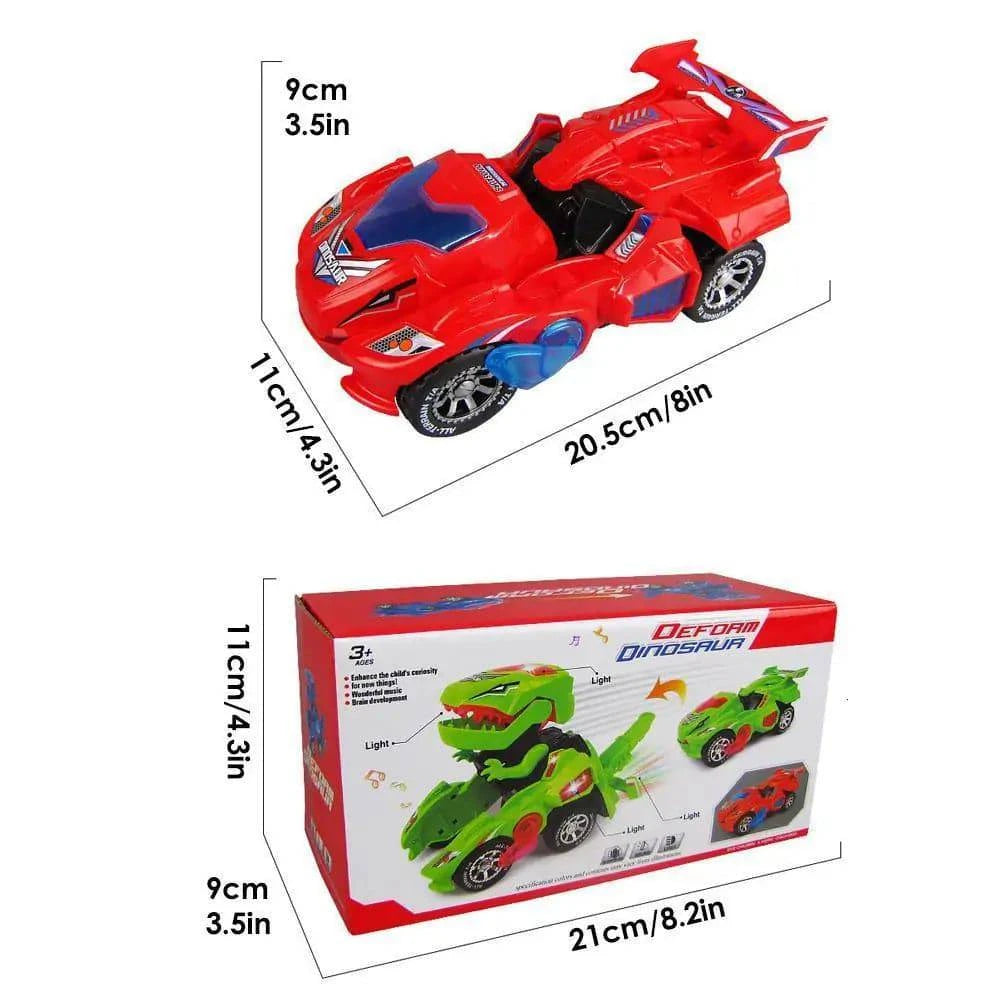 The Ultimate Playtime Revolution: Electric Dinosaur Transformer Toy Car - Home Kartz
