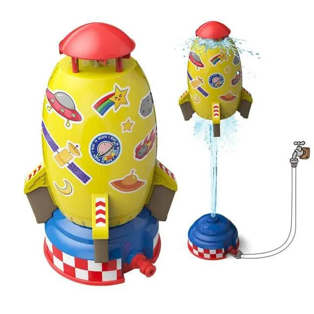 Yard Rocket Water Sprinkler - Ultimate Summer Fun for Kids and Families - Home Kartz
