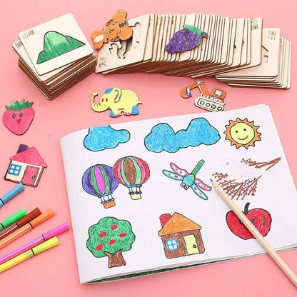 Spark Creativity with Our Children's Painting Template Drawing Tools Set – Perfect for Young Artists - Home Kartz