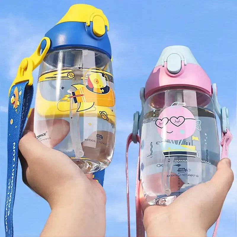 Kids Water Bottle With Straw: Perfect Hydration Companion for Active Kids - Home Kartz