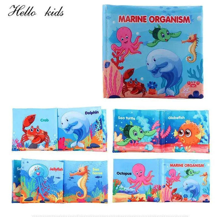 3D Soft Baby Books for Sensory Play | Interactive Cloth Books for Babies (0-3 Years) - Home Kartz