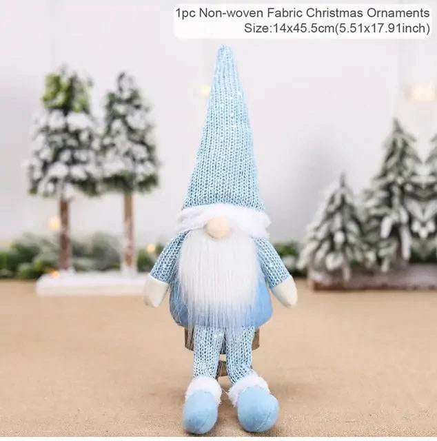Gnome Christmas Faceless Doll – Whimsical Holiday Decoration for Festive Cheer | Perfect Holiday Gift - Home Kartz