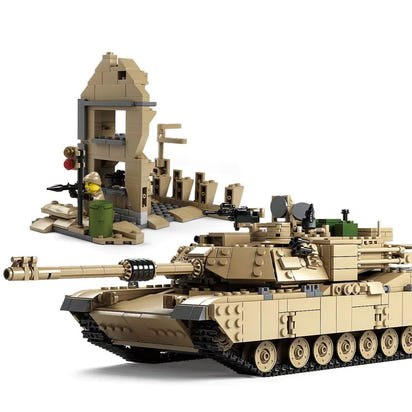 Conquer and Create: Tank Toy Building Blocks for Strategic Play! 🧱 Eco Kids Bay