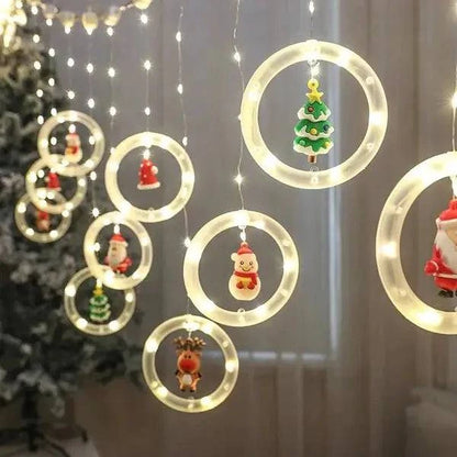 Transform Your Space with Christmas Lights LED Holiday Light – 8 Modes, USB Powered, and Easy Decorating! - Home Kartz