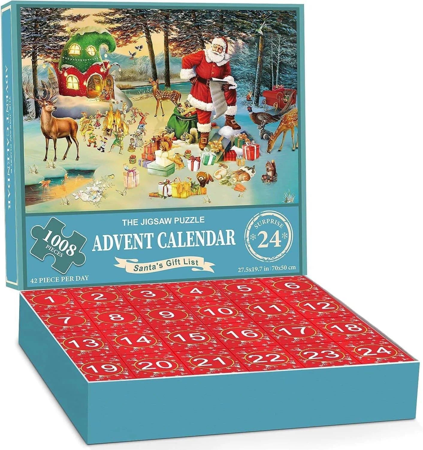 Unveil Holiday Magic with Our Christmas Advent Puzzle – 24 Days of Festive Fun - Home Kartz