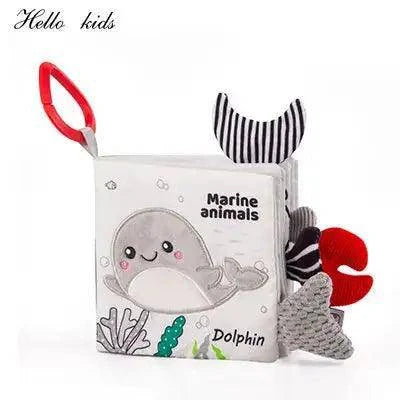 3D Soft Baby Books for Sensory Play | Interactive Cloth Books for Babies (0-3 Years) - Home Kartz