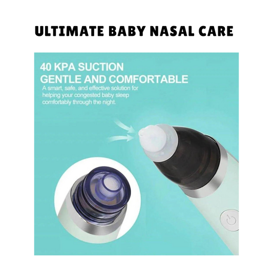 Breathe Easy: Ultimate Electric Baby Nasal Aspirator for Effortless Congestion Relief