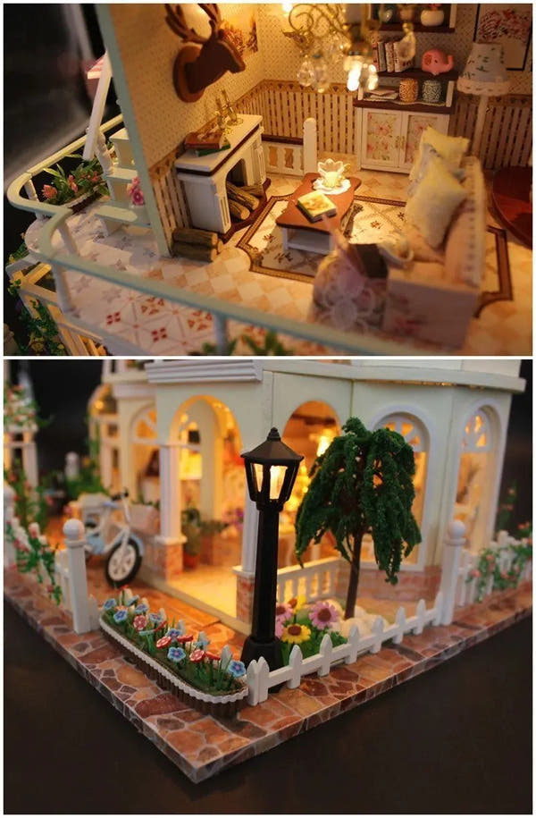 Build Your Own Dream Home - Spark Creativity & Patience with This DIY Wooden Kit!
