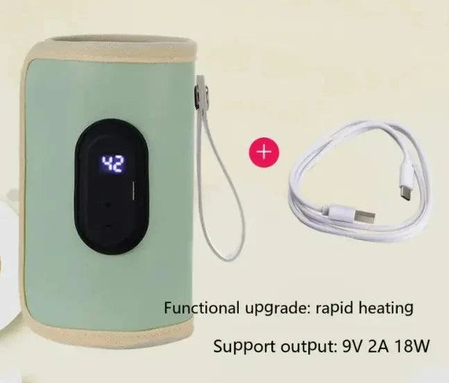 Milk Bottle Insulation Cover – USB Intelligent Temperature Control for On-the-Go Parents - Home Kartz