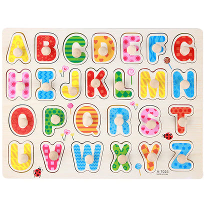 Montessori-Style Wooden Puzzle | Boosts Fine Motor Skills & Cognitive Focus