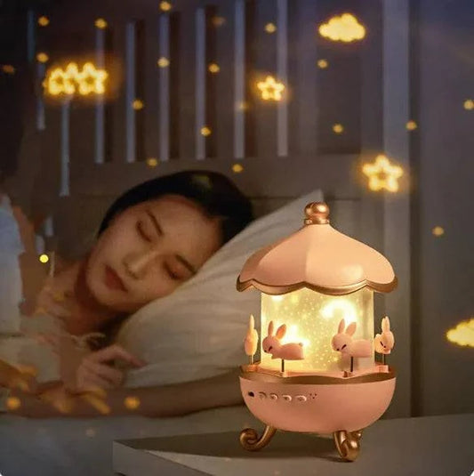 Enchant Your Kids with the Rabbit Music Projector: Lights, Music, and Whimsy - Home Kartz