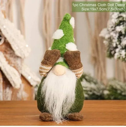 Gnome Christmas Faceless Doll – Whimsical Holiday Decoration for Festive Cheer | Perfect Holiday Gift - Home Kartz