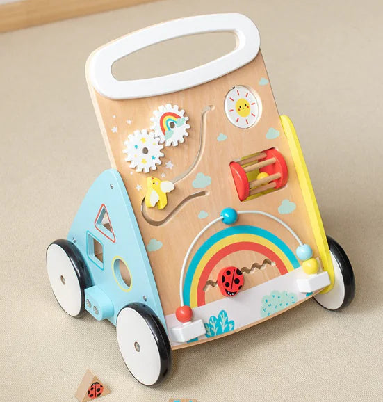 Encourages Balance, Builds Strength, and Sparks Independence — All in One Wooden Walker.