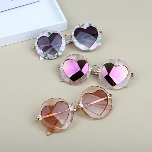 ✨ Timeless Style, Total Protection: Introducing the Classic Metal Round Kids' UV400 Sunglasses! ✨ - Home Kartz