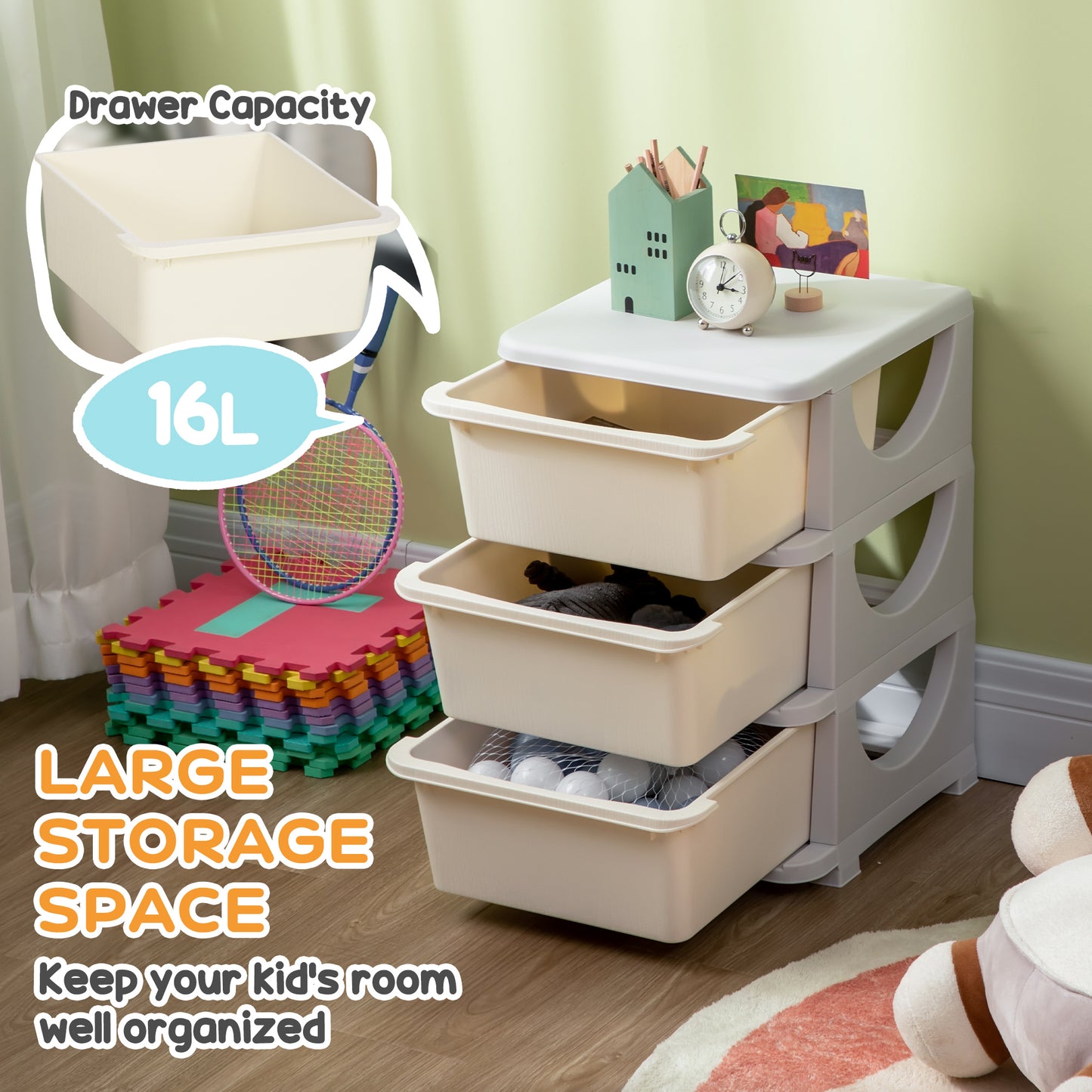 Keep Your Child’s Room Organized Without the Daily Mess. The Montessori-Style Hub That Teaches Them to Clean Up After Themselves 🧸
