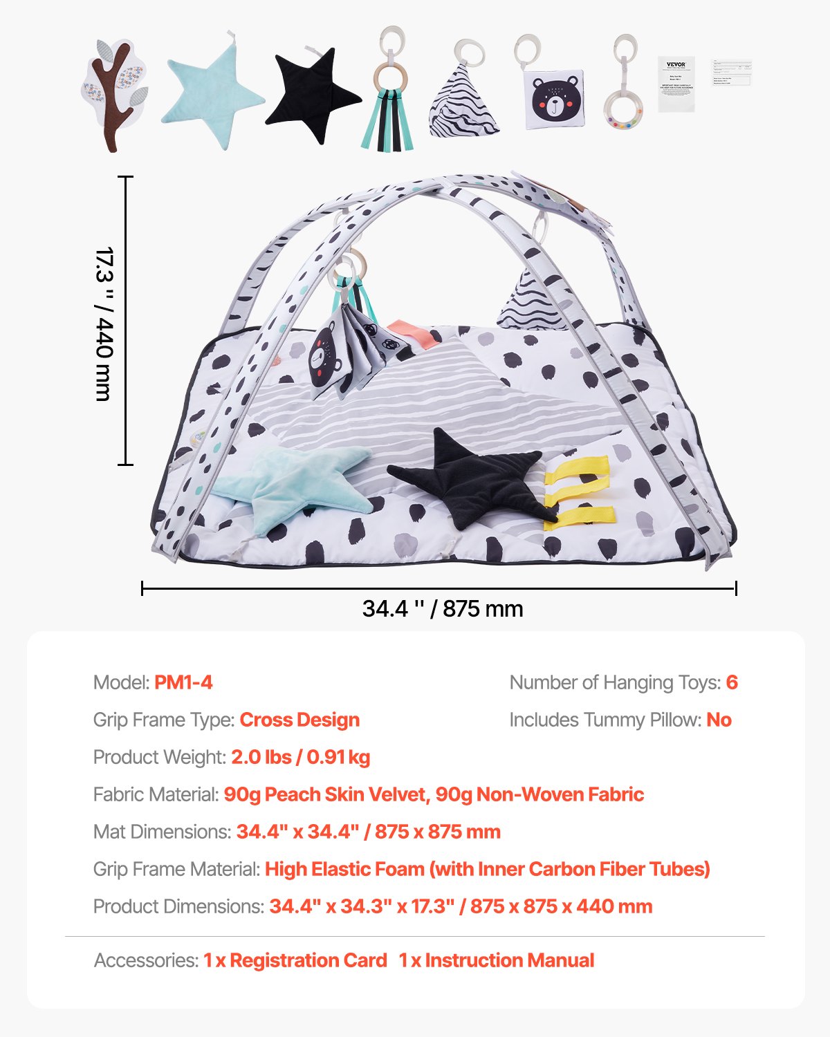 One Mat, 18 Months of Discovery. The Machine-Washable Sensory Hub That Grows with Your Baby from First Look to First Steps