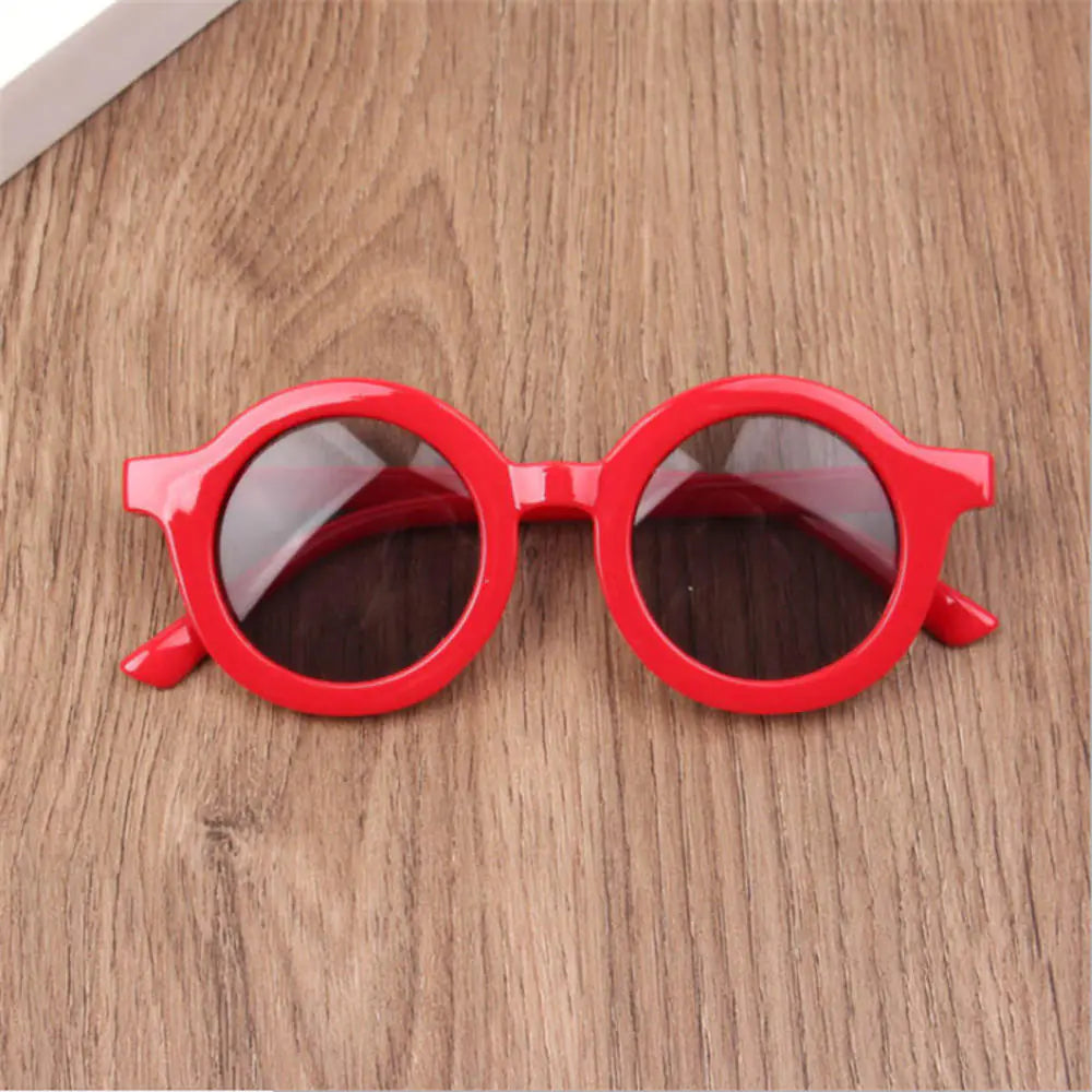 ✨ K-Pop Cool Meets Ultimate Eye Safety: Introducing the Chic Seoul Round Kids' UV400 Sunglasses! ✨ - Home Kartz