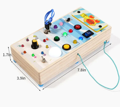 Drive, Turn & Learn - Build Focus and Coordination with This Montessori Puzzle Wheel!