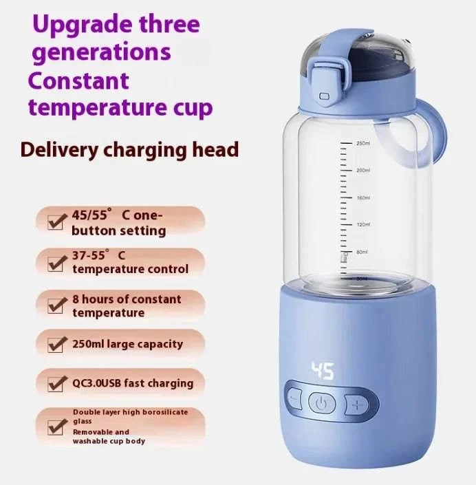 Portable Baby Milk Mixer: Effortless & Precise Milk Preparation for Your Baby On-the-Go! 🍼✨ - Home Kartz