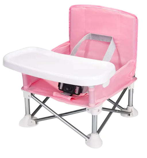 Unleash Stress-Free Mealtime Magic: The Ultimate Foldable Travel Baby Seat! 🌟 - Home Kartz