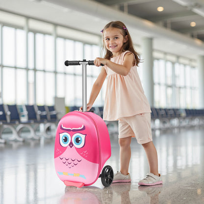 Pack Their Bags, Let Them Glide. The 20-Inch Airline-Approved Suitcase with Kinetic LED Wheels for Safer, Faster Travel