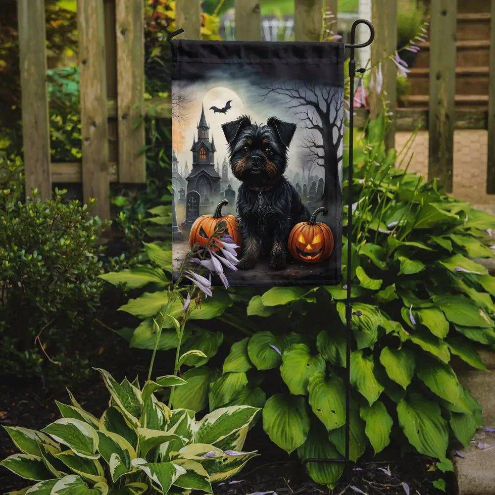 Affenpinscher Halloween Garden Flag – Durable, Double-Sided, Weatherproof Outdoor Decor - Home Kartz