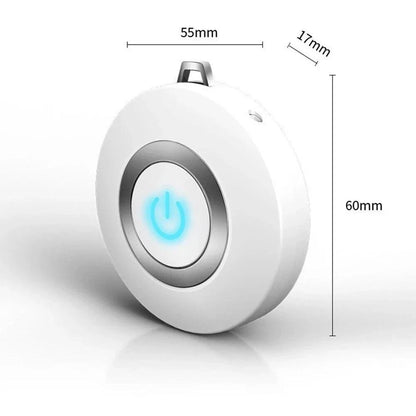 Stay Fresh On-the-Go with Mini Portable Necklace Air Purifier - Home Kartz