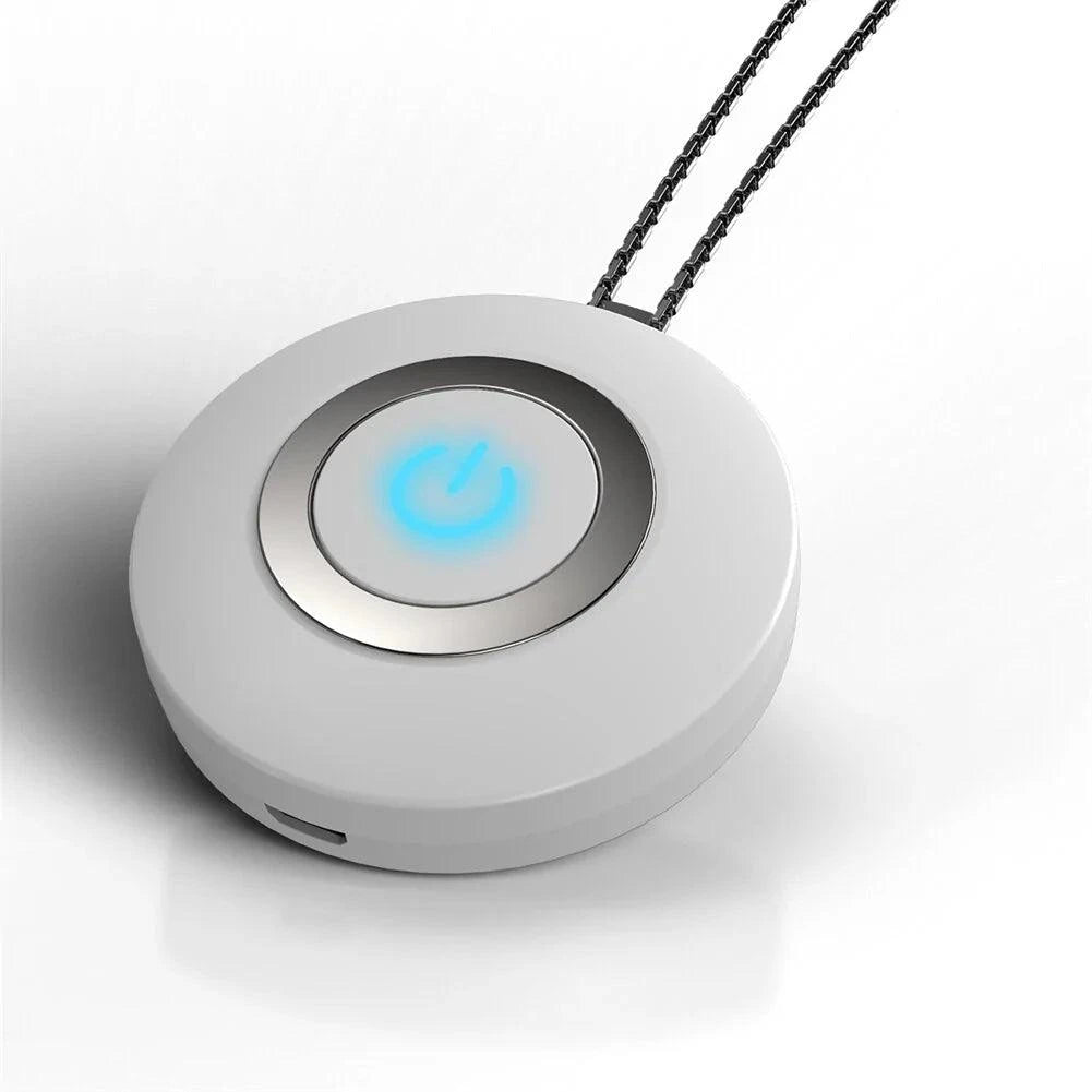 Stay Fresh On-the-Go with Mini Portable Necklace Air Purifier - Home Kartz
