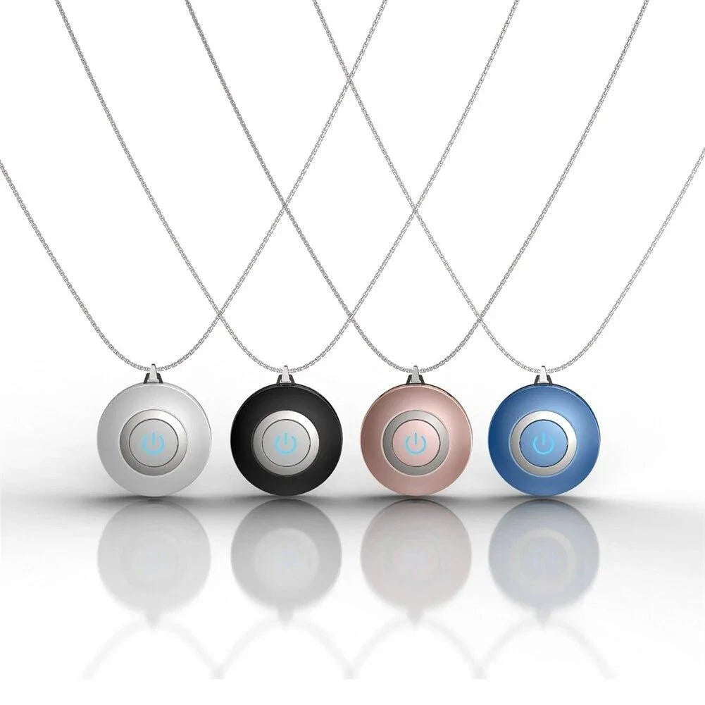 Stay Fresh On-the-Go with Mini Portable Necklace Air Purifier - Home Kartz