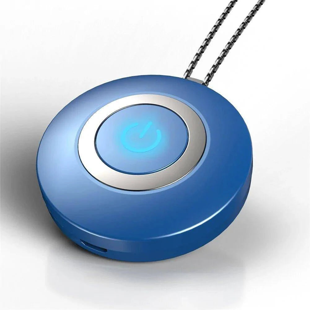 Stay Fresh On-the-Go with Mini Portable Necklace Air Purifier - Home Kartz